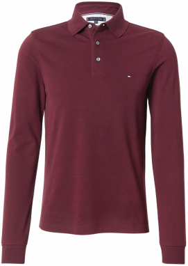 TOMMY HILFIGER Tričko '1985'  bordová