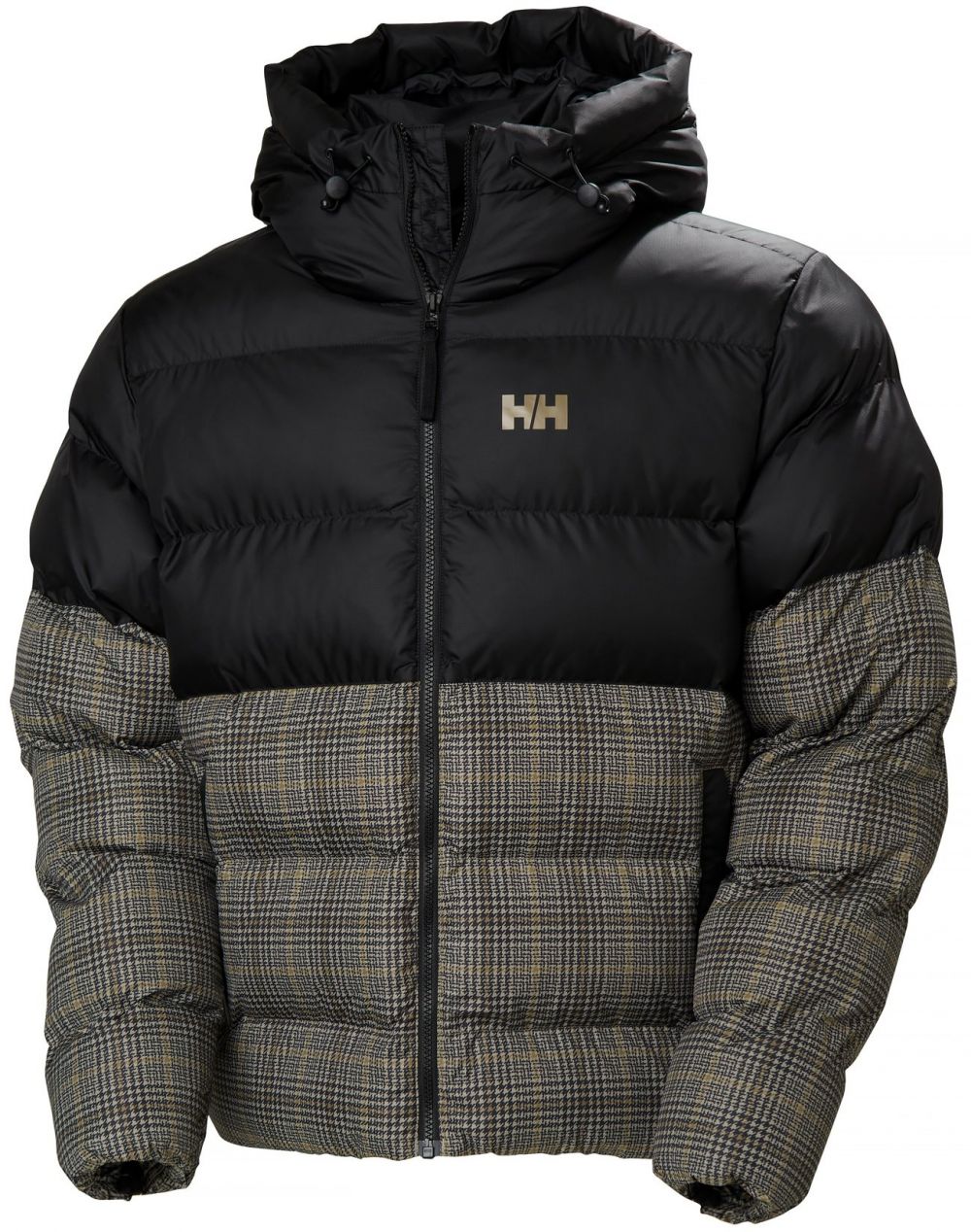 HELLY HANSEN Outdoorová bunda 'OSLO'  brokátová / olivová / čierna