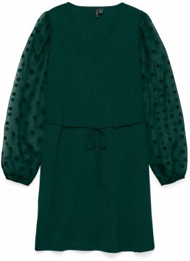 VERO MODA Šaty 'VMALVA'  zelená