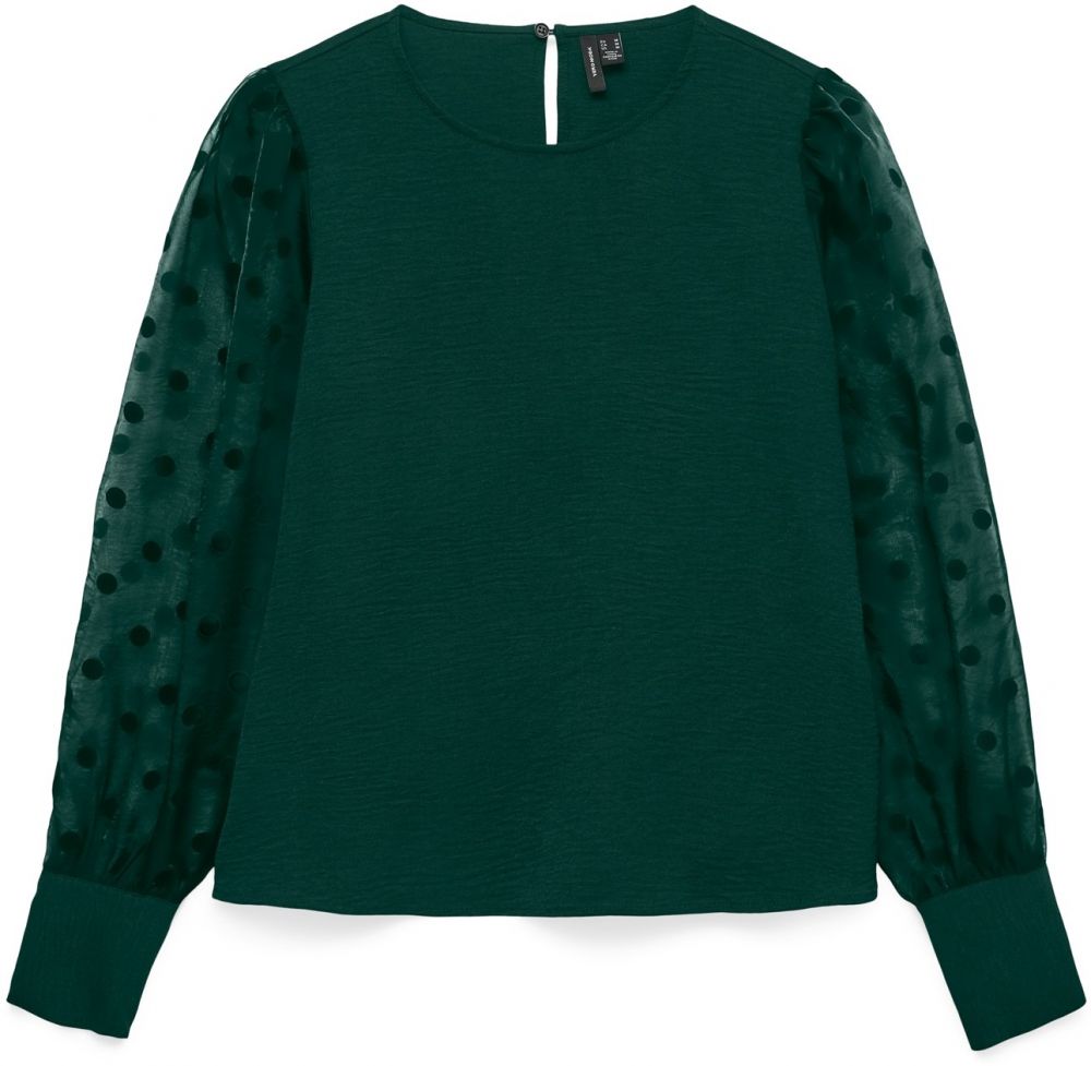 VERO MODA Blúzka 'VMALVA'  jedľová