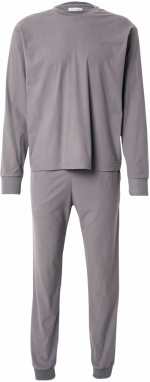 JACK & JONES Tepláková súprava 'JACSOLID'  sivá
