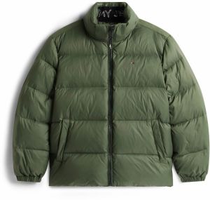 Tommy Jeans Zimná bunda 'ESSENTIAL'  olivová