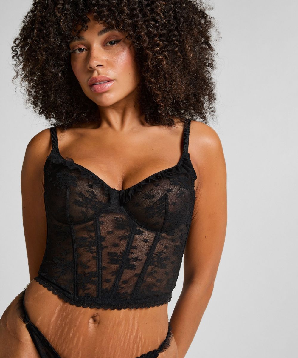 Hunkemöller Podprsenka 'Darcy'  čierna