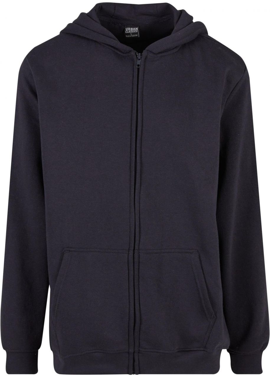 Urban Classics Tepláková bunda 'Basic Essential'  námornícka modrá