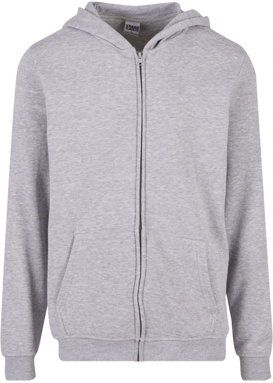Urban Classics Tepláková bunda  sivá melírovaná