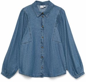 VERO MODA Blúzka 'VMSITTA'  modrá denim