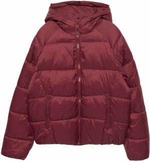 Pull&Bear Prechodná bunda  burgundská