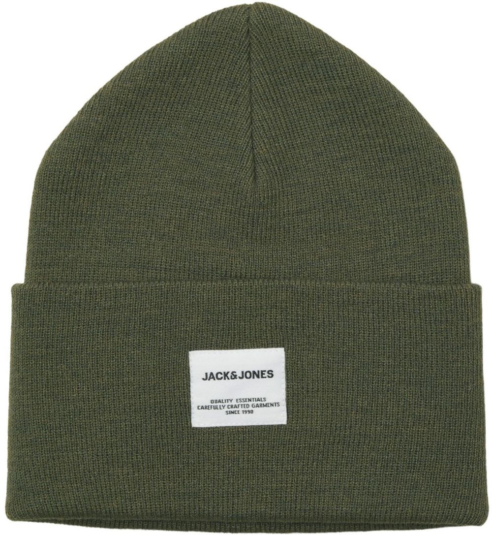 JACK & JONES Čiapky  olivová
