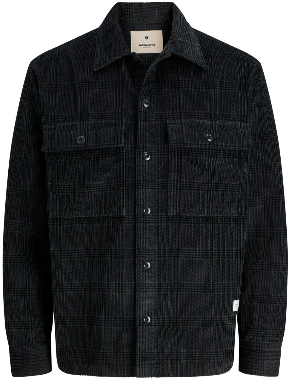 JACK & JONES Košeľa 'JPRBLUWILL'  tmavosivá