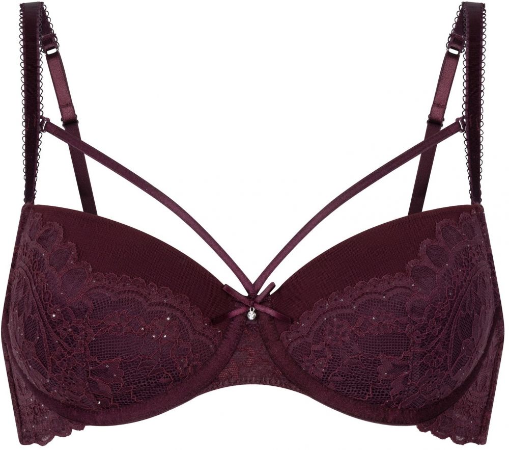 Hunkemöller Podprsenka 'Isadora'  rubínová