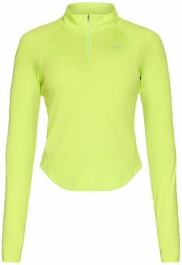 NIKE Funkčné tričko 'TEMPO'  jablková / strieborná