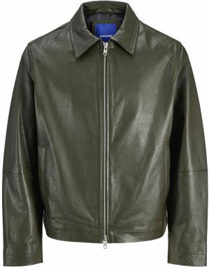 JACK & JONES Prechodná bunda 'JORMERCER'  olivová