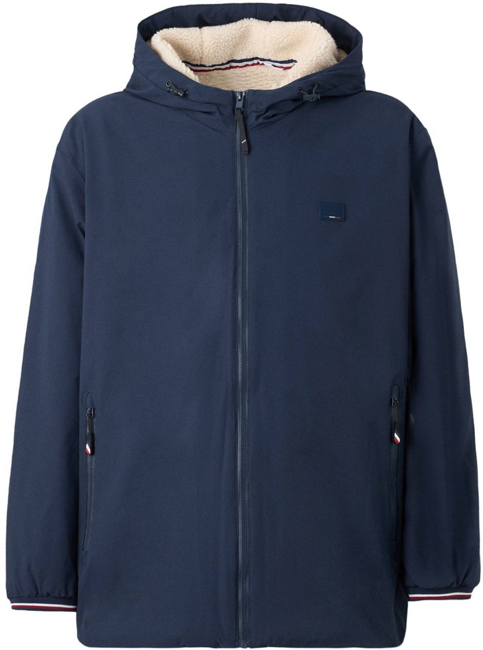 Jack & Jones Plus Prechodná bunda 'JPRBLUALVES'  námornícka modrá