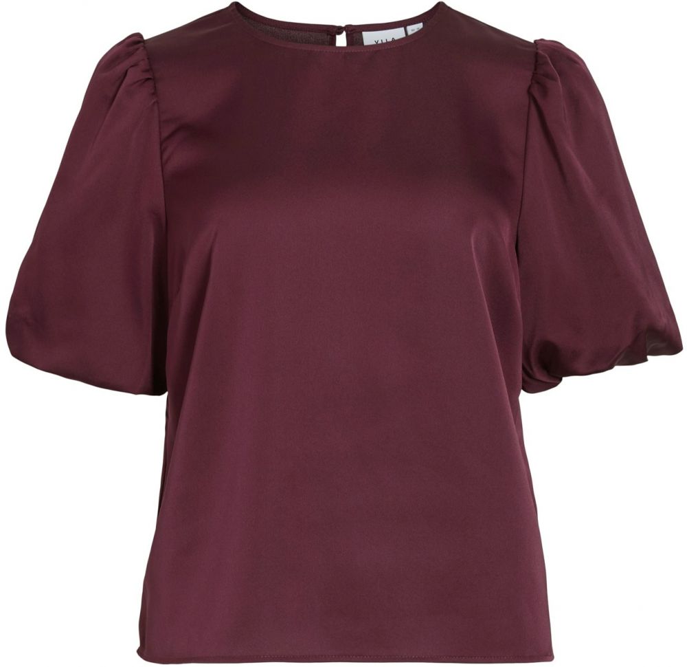 VILA Blúzka 'VIEllette'  purpurová