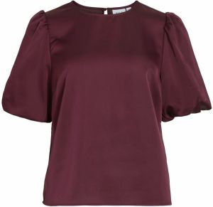 VILA Blúzka 'VIEllette'  purpurová