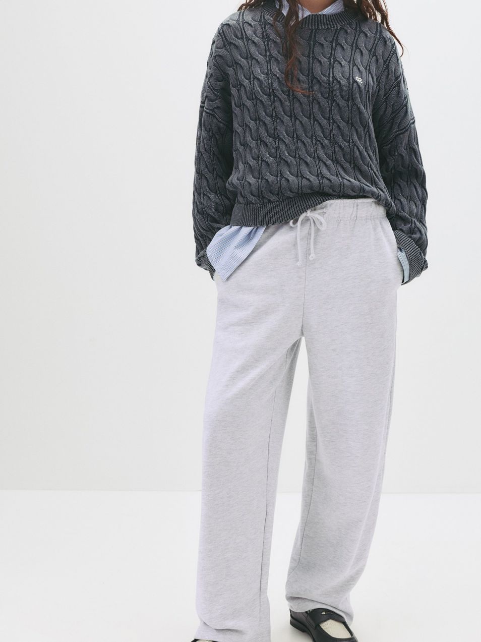 Pull&Bear Nohavice 'PACIFIC'  svetlosivá