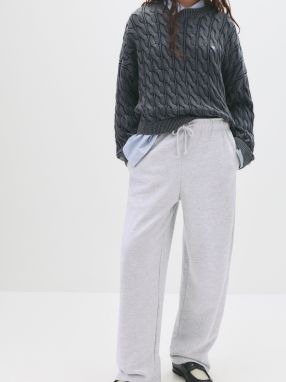 Pull&Bear Nohavice 'PACIFIC'  svetlosivá