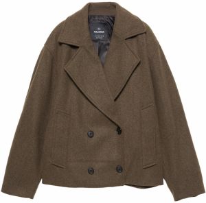 Pull&Bear Prechodná bunda  hnedá