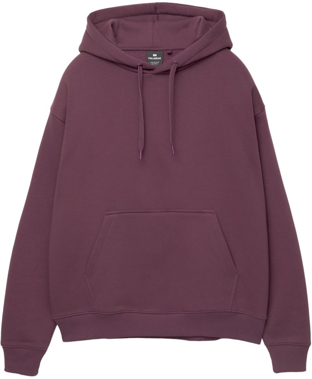 Pull&Bear Mikina  farba lesného ovocia