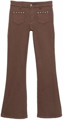 Pull&Bear Džínsy  hnedá