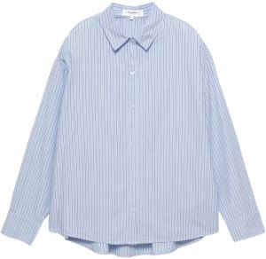 Pull&Bear Blúzka  námornícka modrá / svetlomodrá / biela