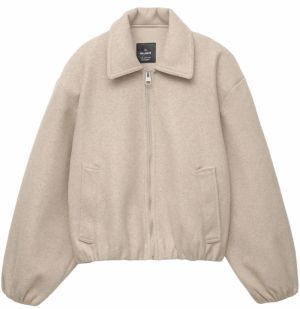 Pull&Bear Prechodná bunda  piesková