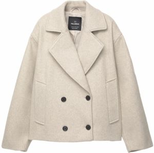 Pull&Bear Prechodný kabát  piesková