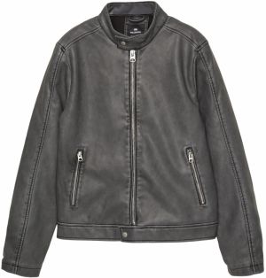 Pull&Bear Prechodná bunda  tmavosivá
