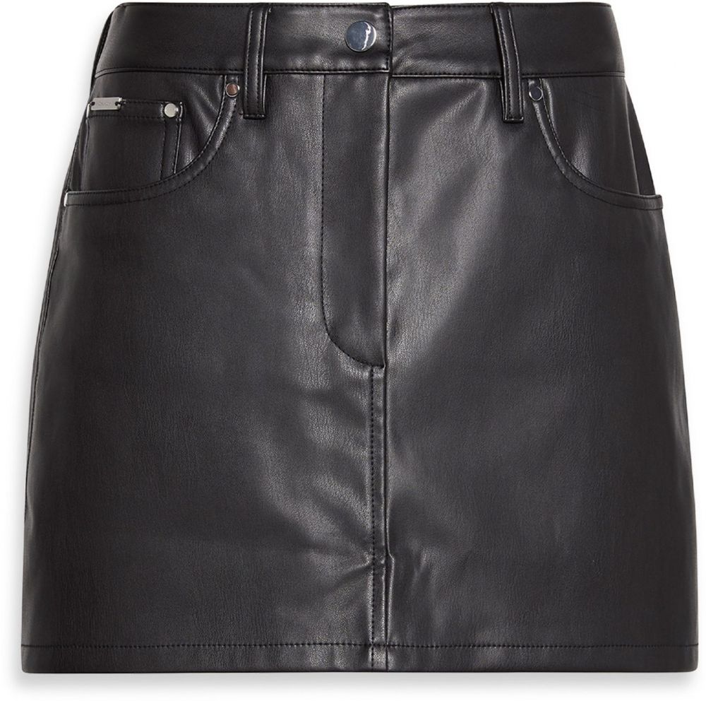 Calvin Klein Jeans Sukňa  čierna