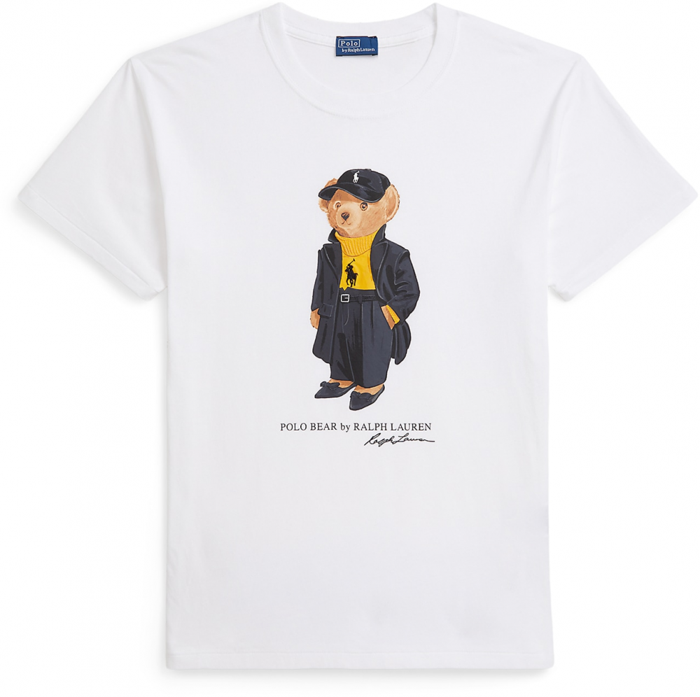 Polo Ralph Lauren Tričko  hnedá / žltá / čierna / biela