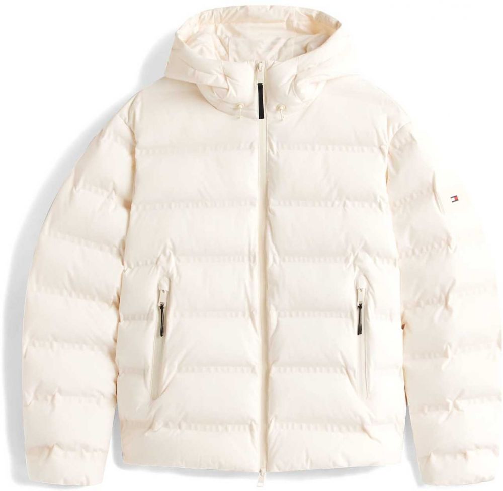 TOMMY HILFIGER Prechodná bunda  prírodná biela