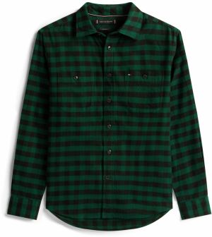 TOMMY HILFIGER Košeľa  zelená / čierna