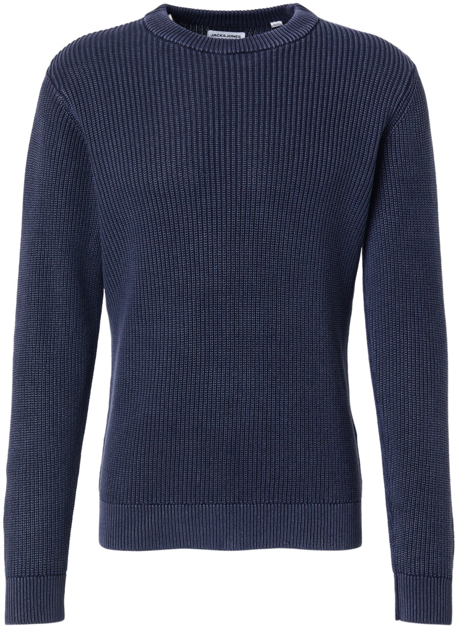 JACK & JONES Sveter 'JJTANAKA'  tmavomodrá