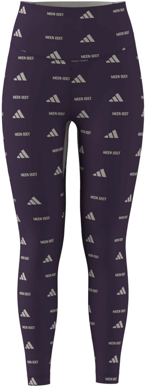 ADIDAS SPORTSWEAR Športové nohavice 'Adidas x MOON BOOT'  sivá / tmavofialová
