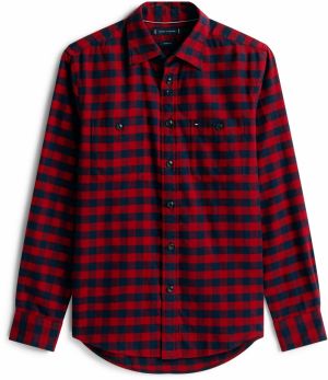 TOMMY HILFIGER Košeľa 'BUFFALO CHECK RF SHIRT'  námornícka modrá / červená