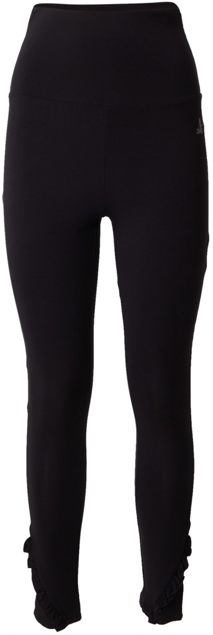 CURARE Yogawear Športové nohavice  svetlosivá / čierna