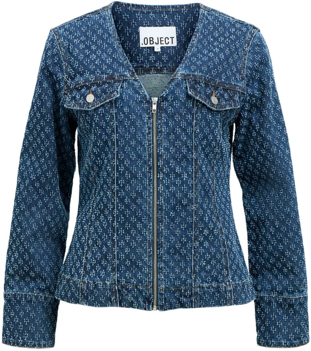 OBJECT Prechodná bunda 'OBJLUNA'  modrá denim
