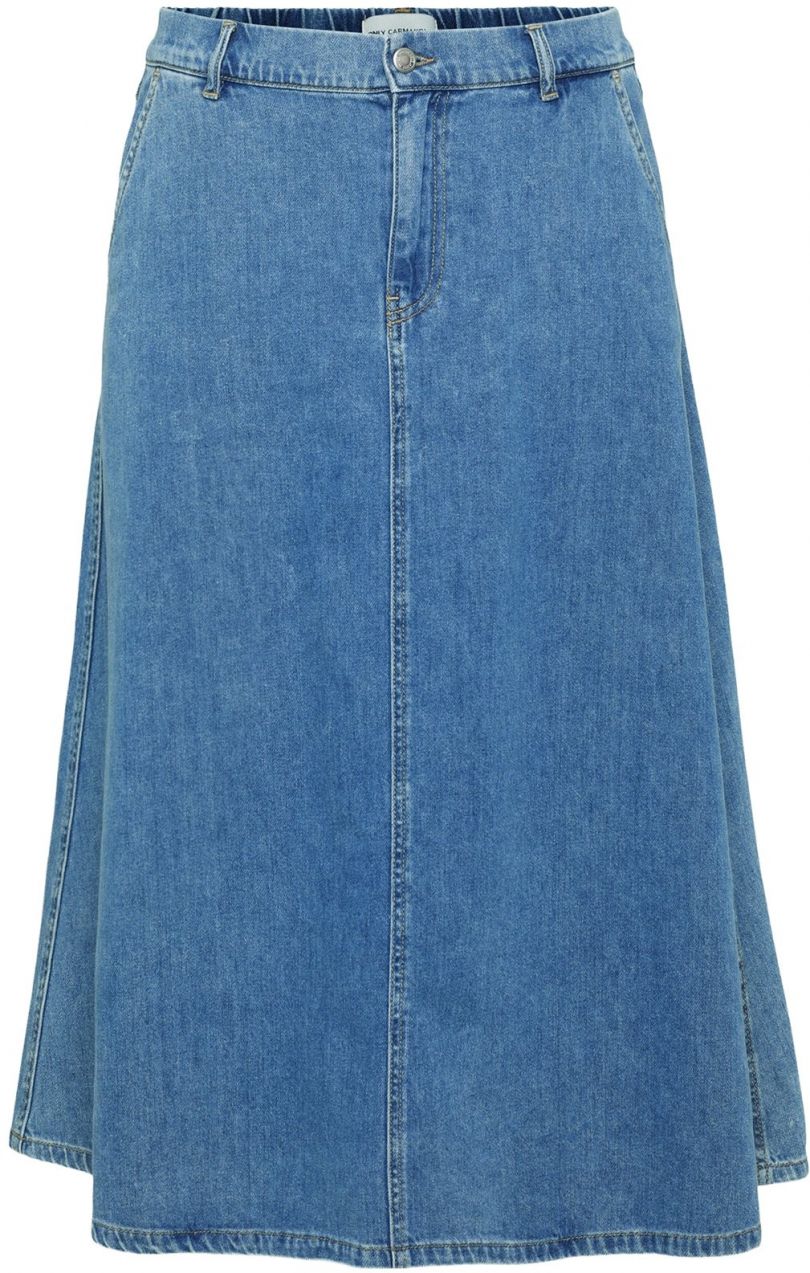 ONLY Carmakoma Sukňa 'CARMINDY'  modrá denim