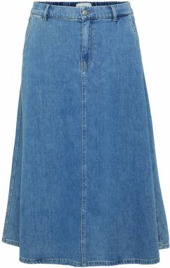 ONLY Carmakoma Sukňa 'CARMINDY'  modrá denim