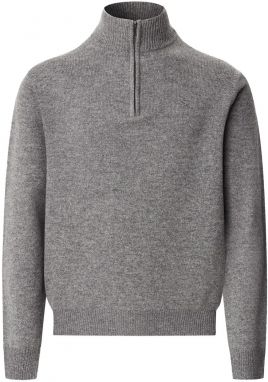 Hackett London Sveter  sivá melírovaná