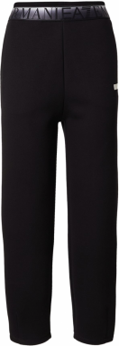 EA7 Emporio Armani Nohavice  čierna / biela
