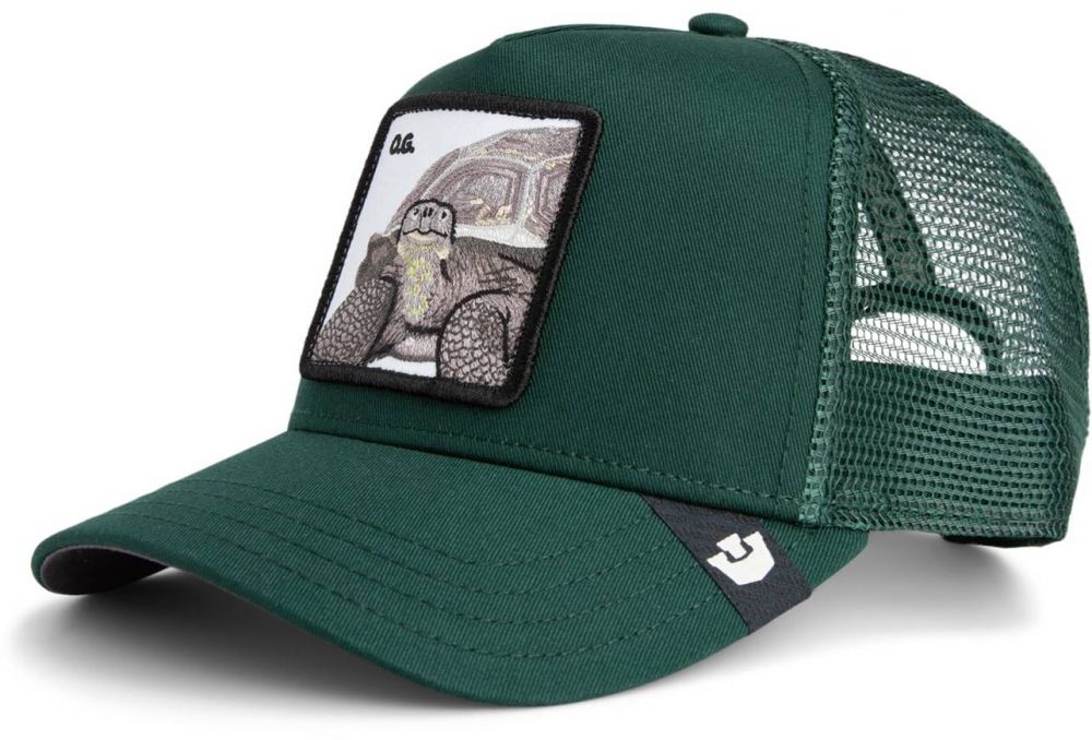 GOORIN Bros. Čiapka 'The OG'  sivá / tmavozelená / čierna / biela