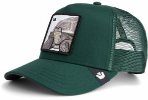 GOORIN Bros. Čiapka 'The OG'  sivá / tmavozelená / čierna / biela