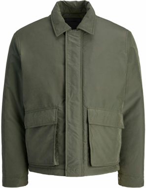 JACK & JONES Prechodná bunda 'JPRBLAWAYNE'  tmavozelená