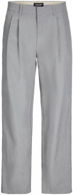 JACK & JONES Chino nohavice 'JPSTBill JJDaytona'  sivá melírovaná