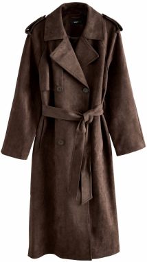 Next Prechodný kabát  čokoládová