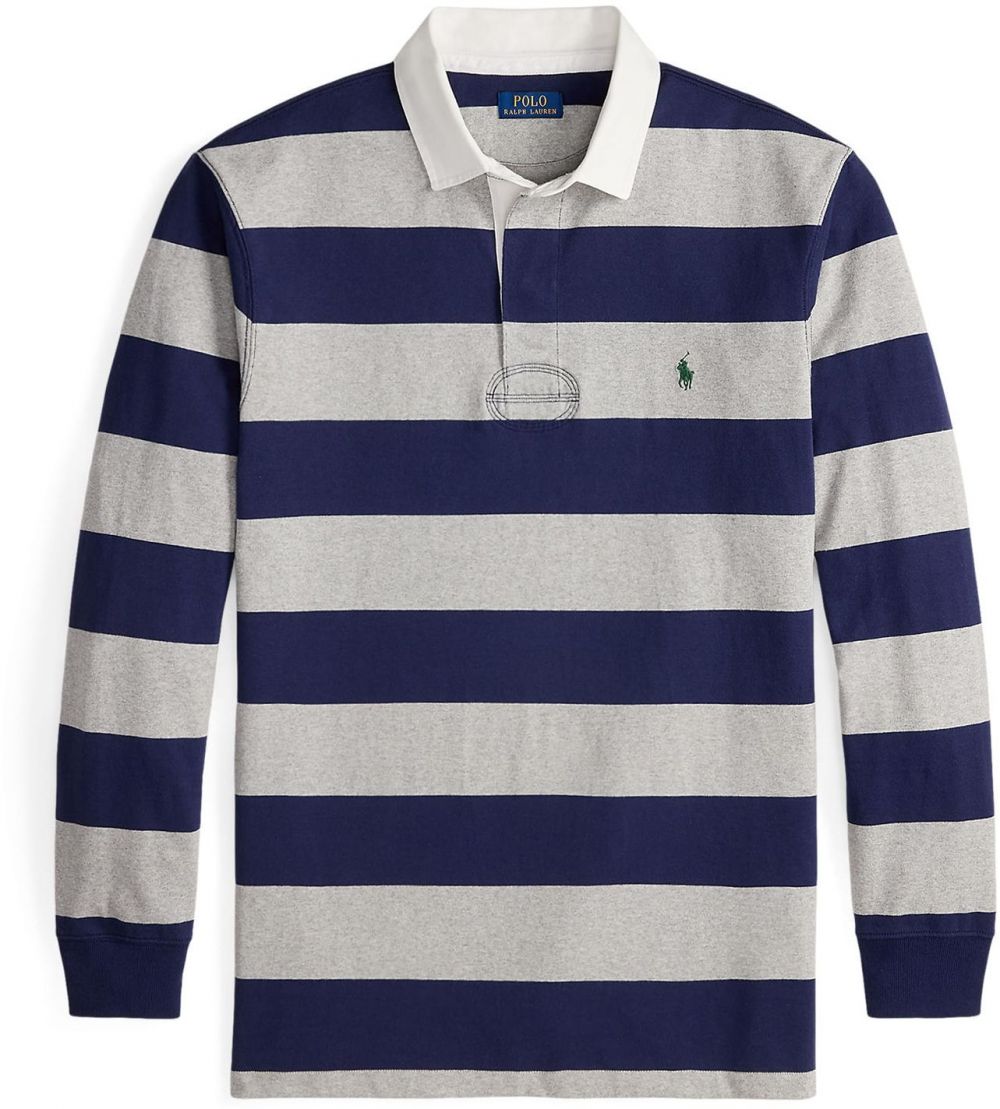 Polo Ralph Lauren Big & Tall Tričko  námornícka modrá / sivá melírovaná / biela