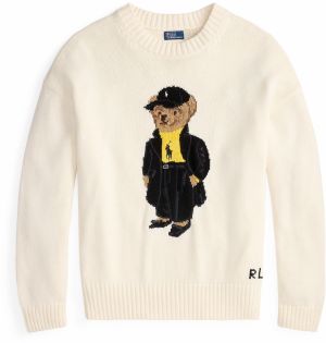 Polo Ralph Lauren Sveter  krémová / žltá / čierna