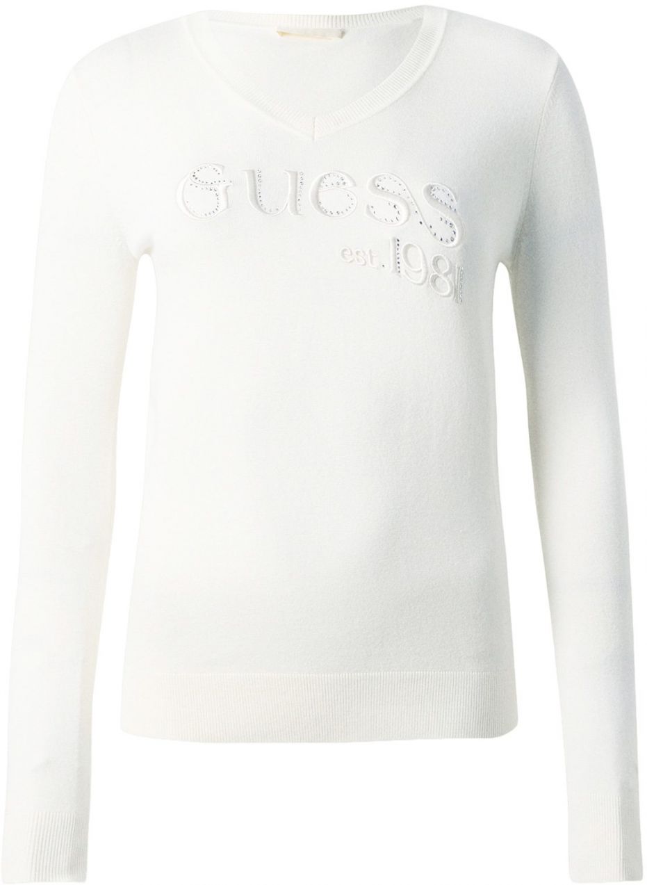 GUESS Sveter 'SAYLOR'  biela