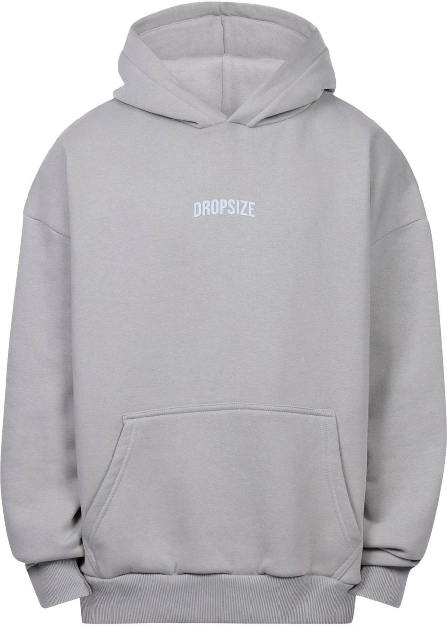 Dropsize Mikina  sivá / biela